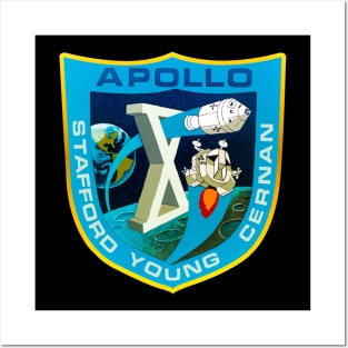 Apollo 10 mission Patch Posters and Art